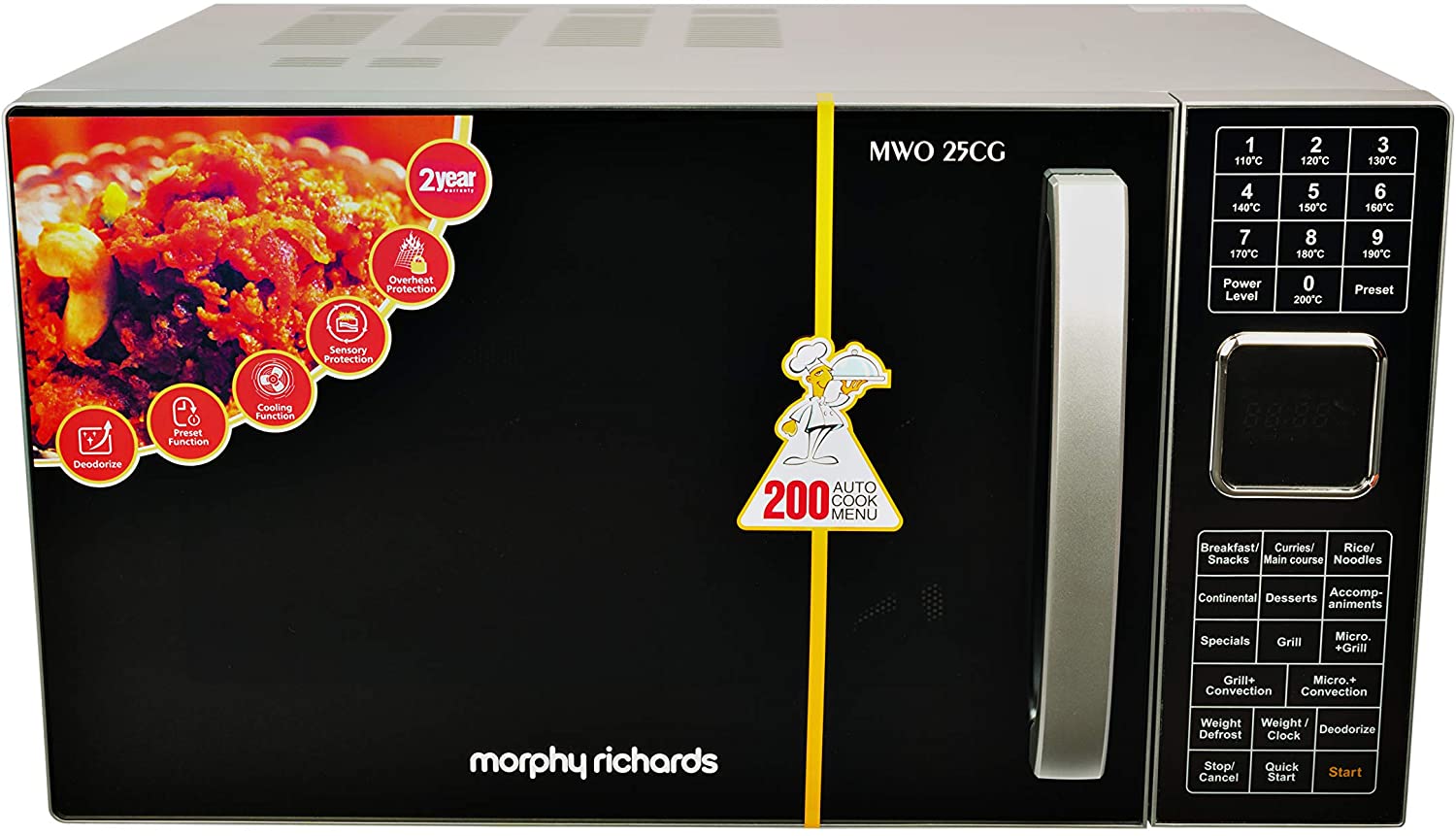  Morphy Richards 25L Convection Microwave Oven 25CG