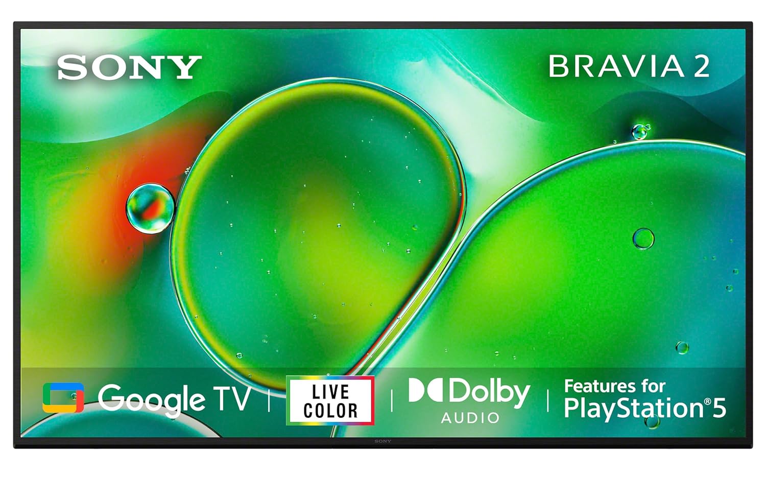 Sony 164 cm (65 inches) BRAVIA 2 4K Ultra HD Smart LED Google TV K-65S25 

