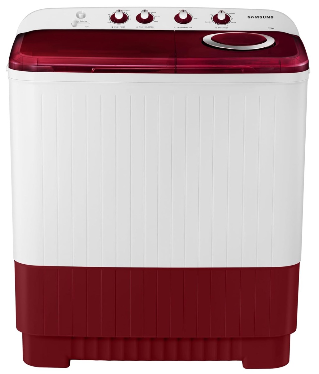 Samsung 9.5kg Semi Automatic Top Load Washing Machine (WT95A4200RR)