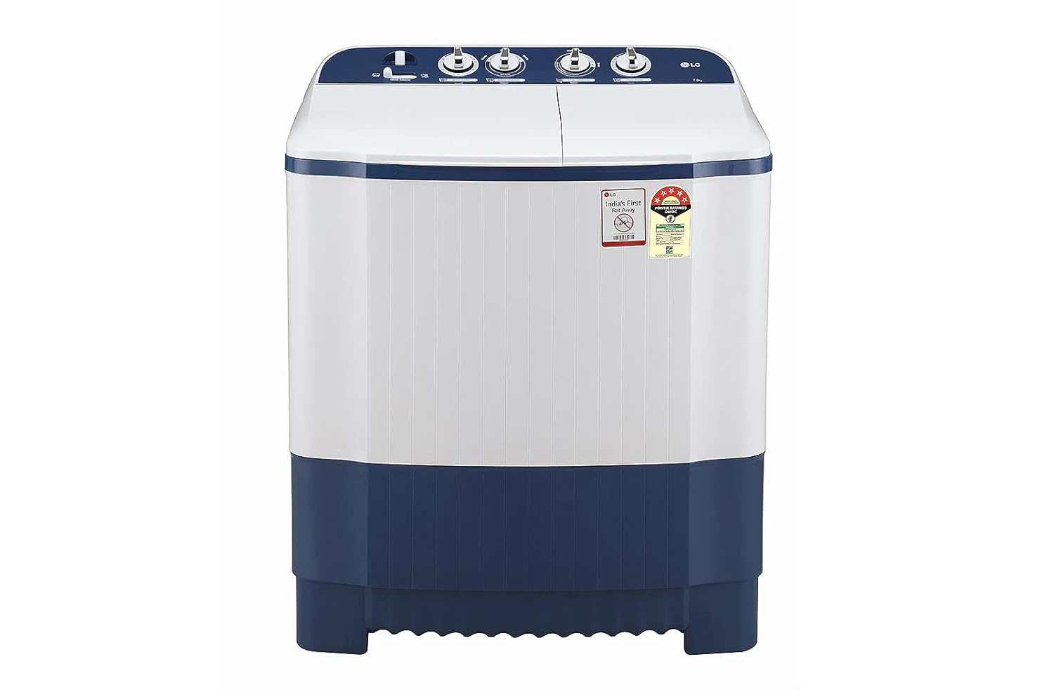 LG 7 Kg 5 Star Semi-Automatic Top Loading Washing Machine (P7010NBAZ)