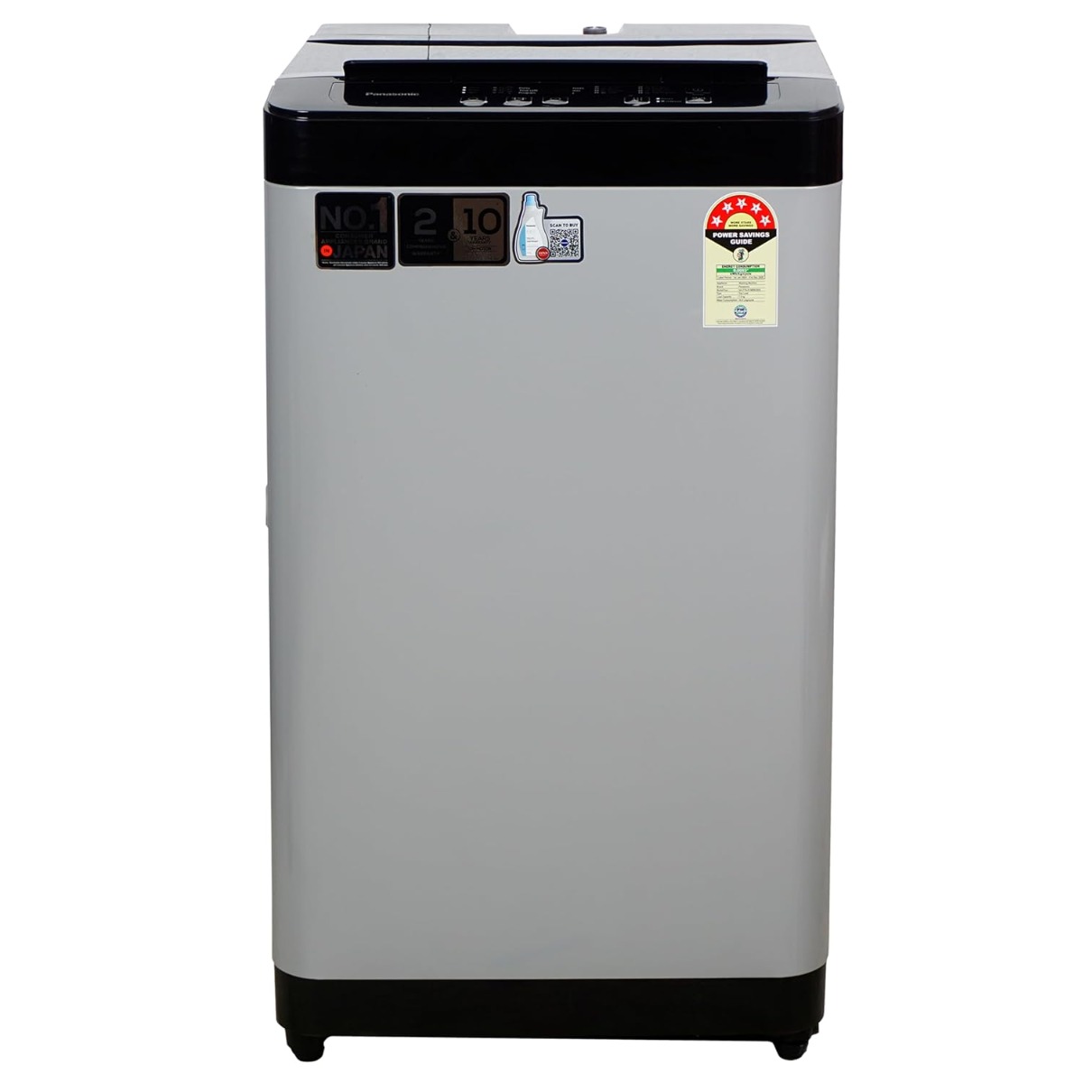 Panasonic 7.5 Kg 5 Star Fully-Automatic Top Load Washing Machine (NA-F75LR1MRB)