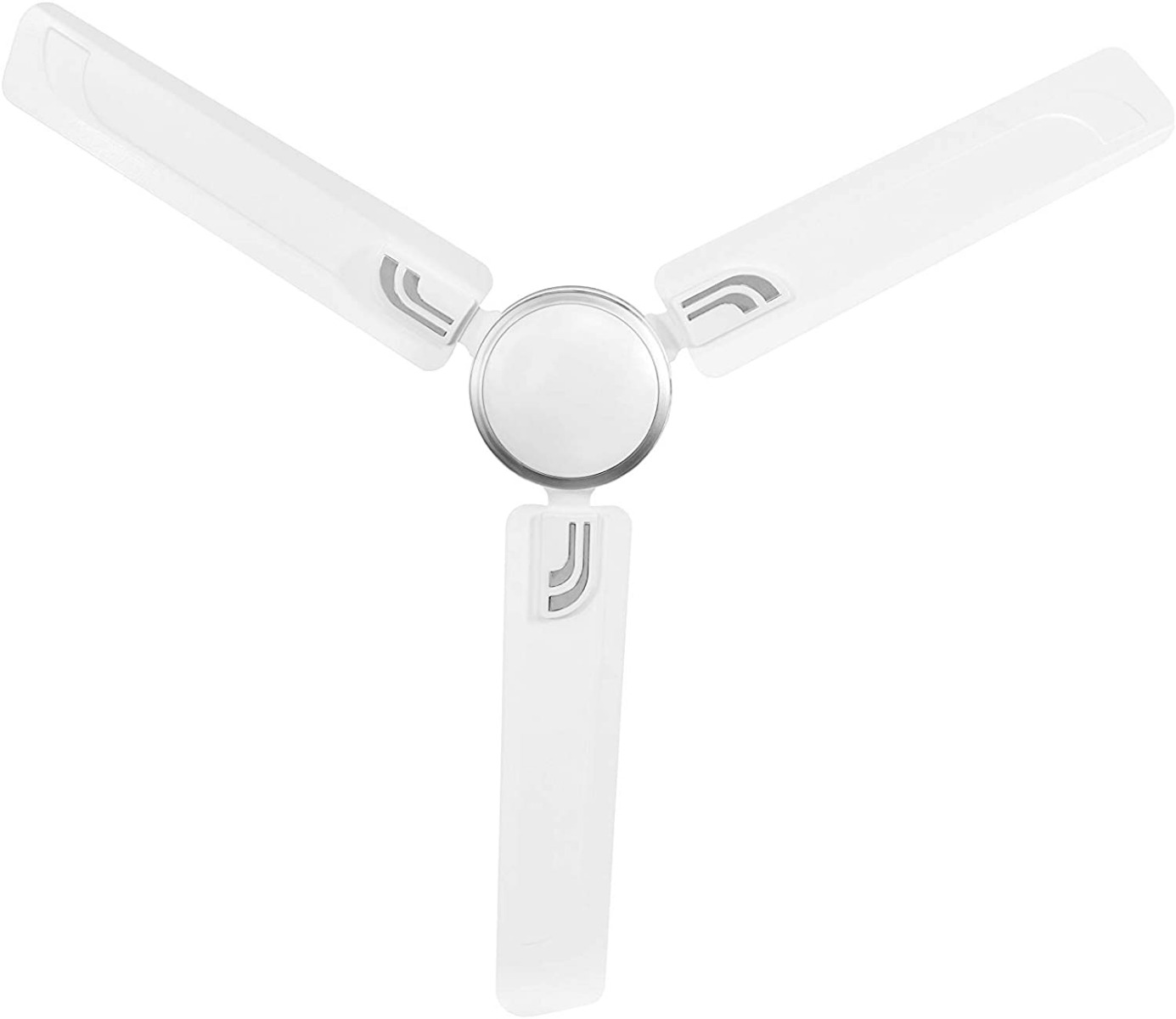 USHA Airostrong Curve 1200mm Ceiling Fan Metallic White