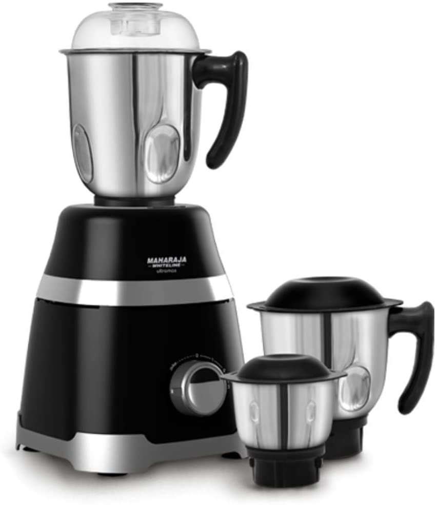 Maharaja Whiteline MX-220 1000 W Ultramax HD 3 Stainless Steel Jar Mixer Grinder