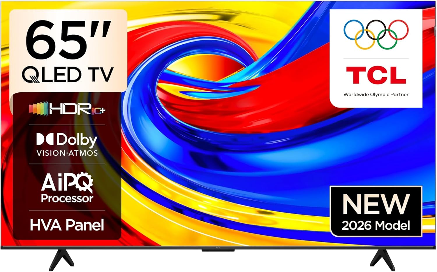 TCL 163.96 cm (65 inches) Smart 4K QLED TV  65P7L