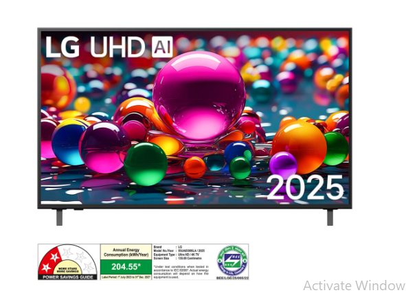 LG 139 cm (55 Inches) 4K UHD Smart TV with AI Processor & Dolby Atmos | 55UA83006LA.ATR