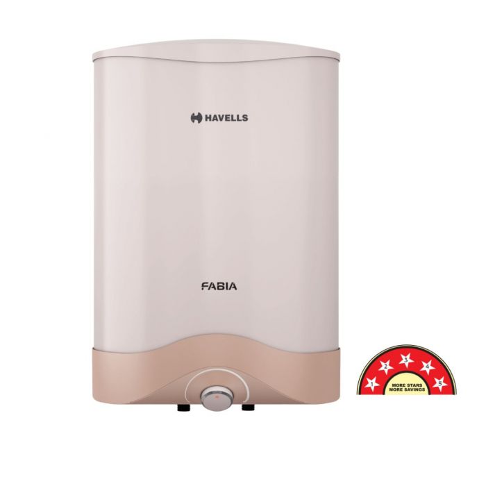 HAVELLS FABIA 5S 10LTR SP FP White Blue WATER HEATER
