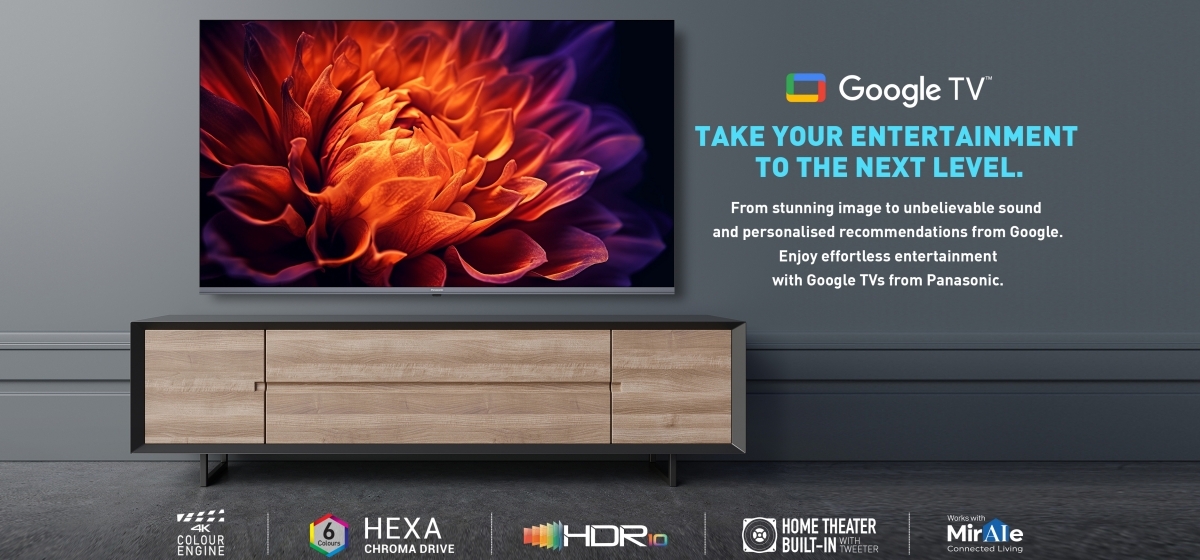 PANASONIC 139 CM (55 INCH) ULTRA HD (4K) LED SMART GOOGLE TV TH-55MX740DX
