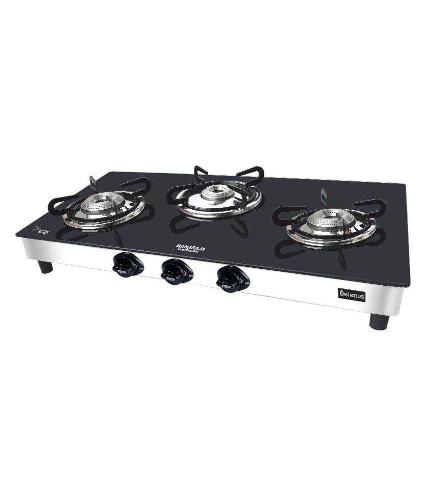 Maharaja Whiteline LPG 3 BURNER BELENUS Cook Top