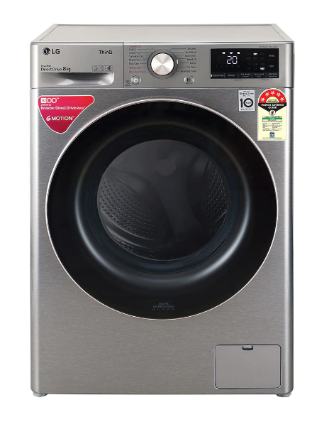 LG 8.0 KG 5 STAR FULLY AUTOMATIC FRONT LOAD WM FHV1408ZWP.APSQEIL
