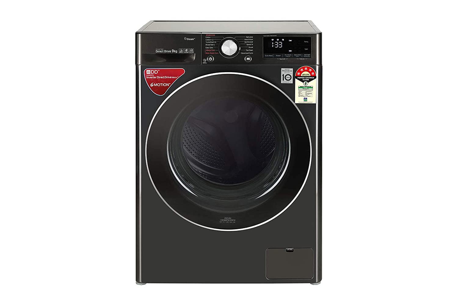 LG 9.0 KG FULLY AUTOMATIC FRONT LOAD WM FHV1409ZWB.ABLQEIL