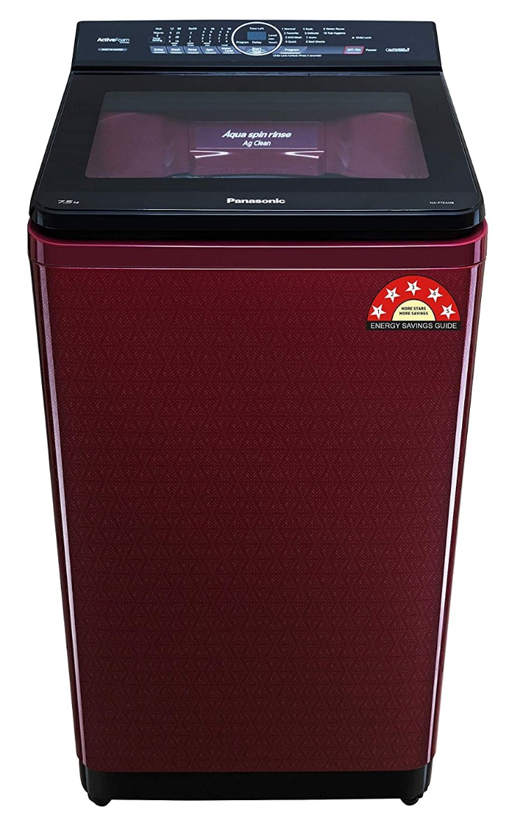 Panasonic 7.5 Kg 5 Star Fully-Automatic Top Loading NA-F75AH9RRB