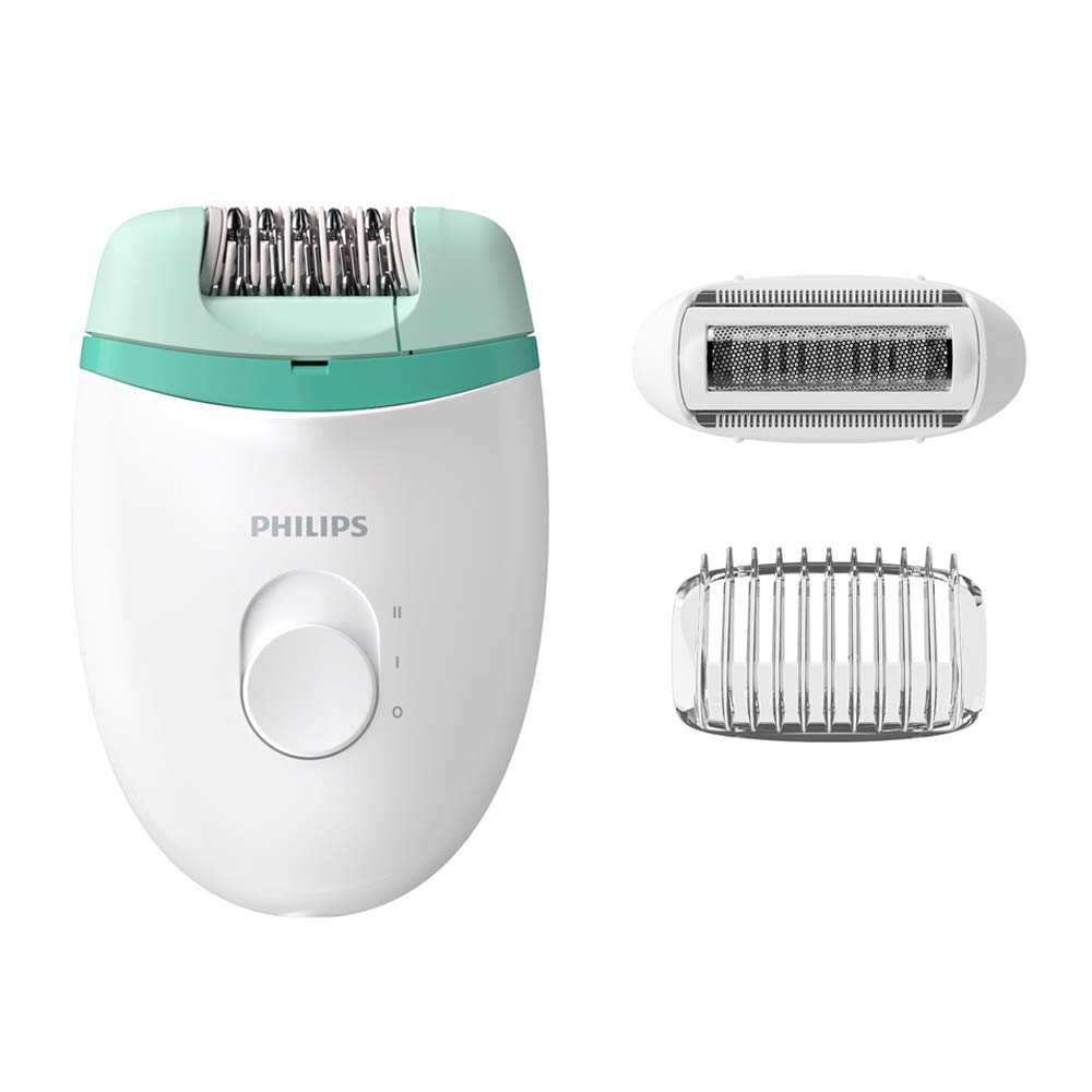 Philips  Epilator BRE245/00 (White and Green)