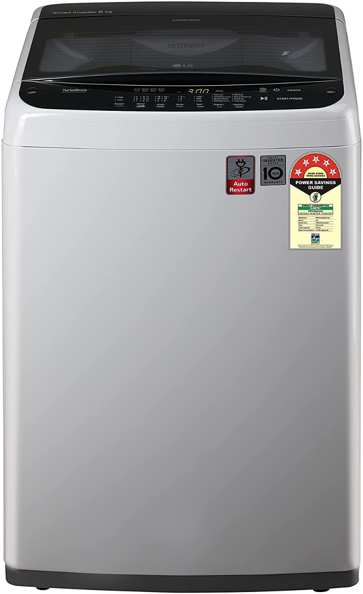 LG 8.0 KG INVERTER FULLY-AUTOMATIC TOP LOADING WM T80SPSF2Z.ASFQEIL