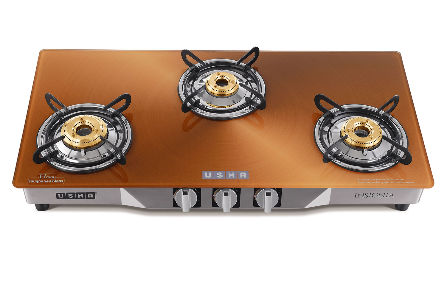 Usha INSIGNIA GS3003SS CINNAMON Cook Top