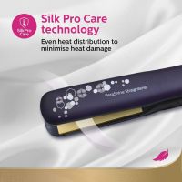 Philips Kera Shine Straightener BHS386 Purple